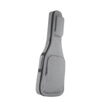 Guitar Gig Bag with Ergonomic Padded Straps, Electric Guitar Case with Multiple Front Pockets, Gray