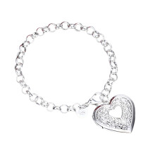 Verstelbare armband, hangerarmband, metalen textuur, perfect