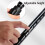 Adjustable Forearm Crutches for Adults, Foldable Ergonomic Walking Aid with NonSlip Base, Black 4