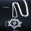 Collier polyvalent de couleur argent pour femmes, pendentif 3