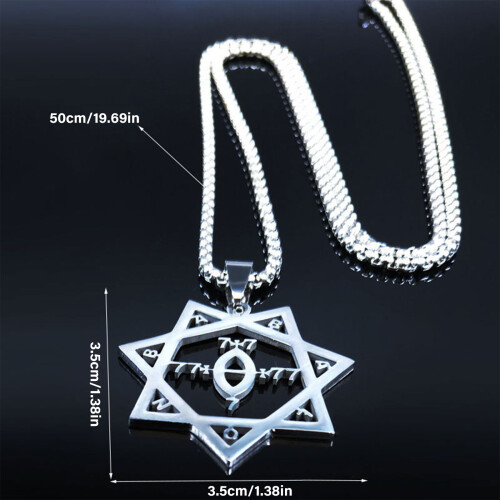 Collier moderne en acier inoxydable avec chaîne réglable, 2