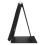 Portable Felt Lapel Pin Storage Rack Multitiered Rotating-Black 1