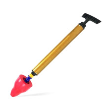 Pneumatic Drain Cleaner with Pressure Air Blast for Toilets and Sinks, Ergonomic Comfort Grip