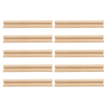 10Stk Khaki Holz Domino Halter Organizer Spielebrett Zubehör