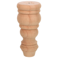 Wood Carved Finial: Europäische Holzspitze Für Bettgestell, Treppengeländer