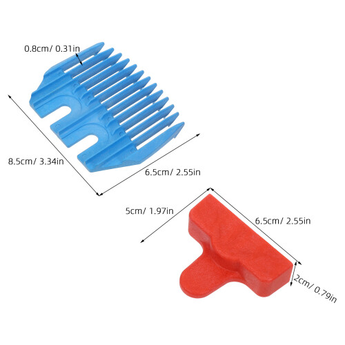 1Ensemble Guide De Coupe Pour Tondeuse Électrique En Plastique Coloré 1