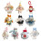 Adorable Rabbit Decoration Plush Texture Bags-red button 2
