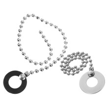 2St Kleurrijke Cymbal Sizzler Kettingen Voor Drum Kit Geluidseffect
