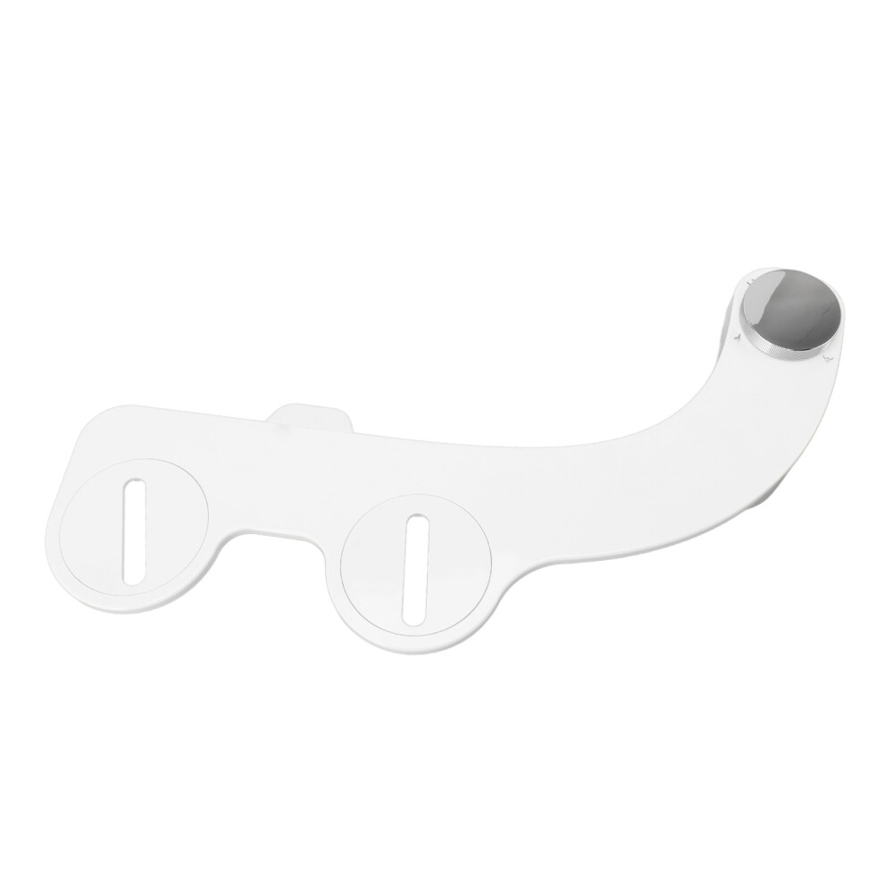 Bidet Attachment with Dual Nozzles, Non-Electric, Copper Tee, Self-Cleaning