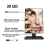Dimmable LED Lights, Perfect Size for Dressing Desk with Smart Touch Control for Custom Lighting, Oversized Mirror for Wide-Angle Viewing, Adjustable 6