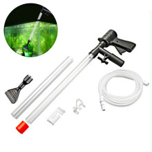 Kiesabsauger für Aquarien, Siphon-Aquariensauger mit zerlegbarem Design, Kiesreinigungsset für schnellen Wasserwechsel und Sandreinigung