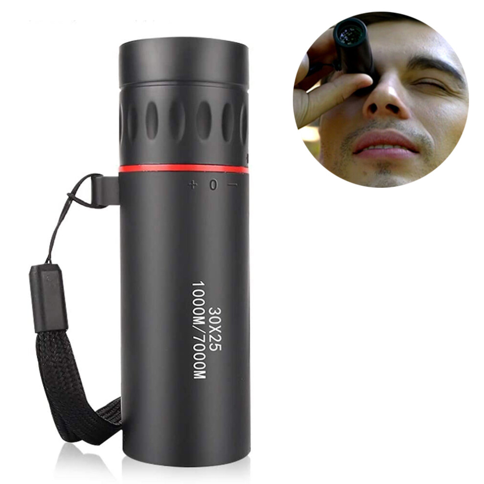 Pocket Monocular Telescope: 7X Magnification, Outdoor Scope; Waterproof, Nitrogen-Filled, Anti-Fog Coating 9405630533576