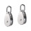 Ομαλή τροχαλία κυλίνδρων, ανοξείδωτο ατσάλι 304 προσφέρει αντοχή, υποστηρίζει 6