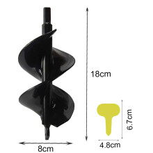 Planting Auger for Bulb Planting, Heavy Duty Alloy Steel Garden Auger Drill Bit, Landscape Gardening Tool for Efficient Soil Digging