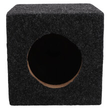 Cassa Auto Legno Nero Box Subwoofer Compatto