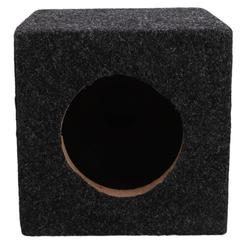 Cassa Auto Legno Nero Box Subwoofer Compatto