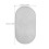 2Pcs Grey Baby Changing Pads Waterproof Foldable Cotton Reusable 2
