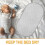 2Pcs Grey Baby Changing Pads Waterproof Foldable Cotton Reusable 6
