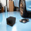 Cassa Auto Legno Nero Box Subwoofer Compatto 5