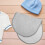 2Pcs Grey Baby Changing Pads Waterproof Foldable Cotton Reusable 5