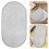 2Pcs Grey Baby Changing Pads Waterproof Foldable Cotton Reusable 8