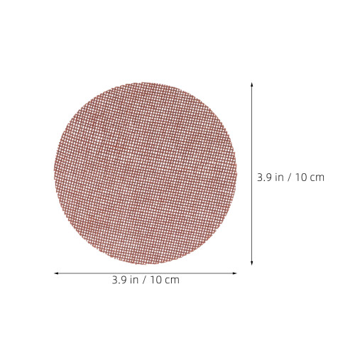 6St Lampenschirm Diffusor 3,93" Gewebe Rund Für Deckenleuchten 1