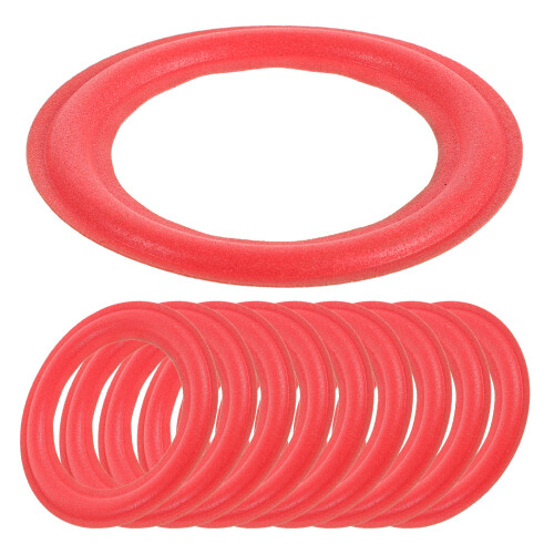 10Stk Lautsprecher Ringe Rot Für Einfache DIY