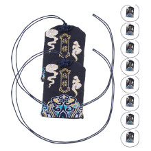 10Stück Omamori-Amulette Brokatbeutel Glückscharm