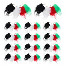24 Sets Halloween Gnome Bärte Mit Holzkugeln Faux Bärte Für DIY