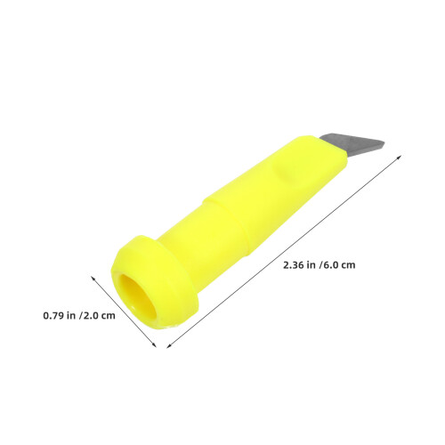2Pcs Para Bastão De Hiking Amarelas Nylon Leves E Duráveis 1