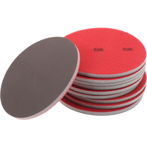 20Stk Bowling Schleifpads Set Rot Sandblock Für