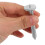 3Sets Stainless Steel Survey Nails Silver Ground Markers for Mapping 4