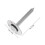 3Sets Stainless Steel Survey Nails Silver Ground Markers for Mapping 3