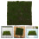 Flexible Green Fake Moss Sheet Plastic Simulation Moss for Decor 8