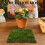 Flexible Green Fake Moss Sheet Plastic Simulation Moss for Decor 4