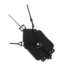 1Set Silent Pendulum Quartz Clock Movement Black Clock Mechanism Kit