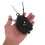 1Set Silent Pendulum Quartz Clock Movement Black Clock Mechanism Kit 4