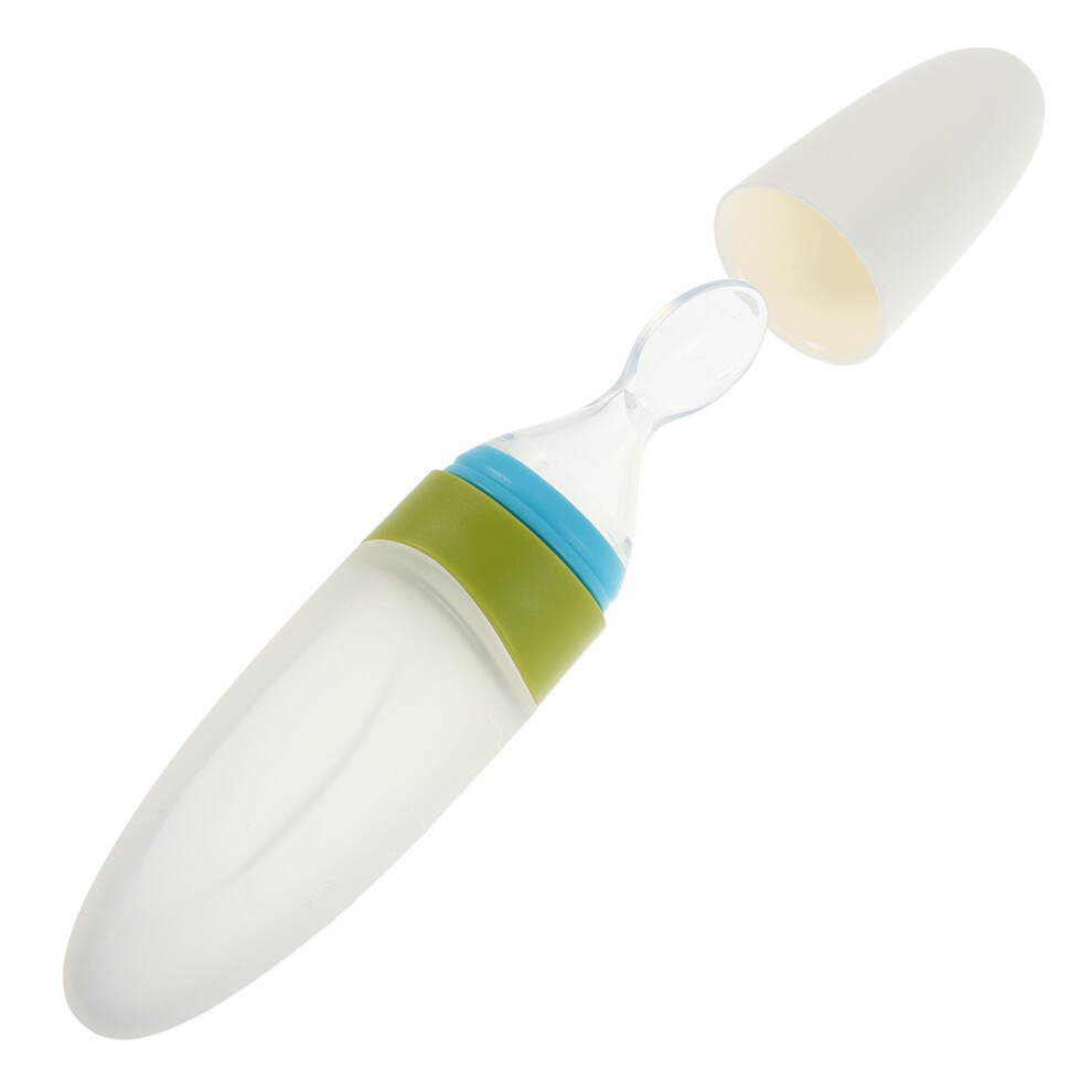Silicone Baby Food Spoon Feeder For Infant Weaning And Cereal Feeding Villcase