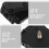 1Set Silent Pendulum Quartz Clock Movement Black Clock Mechanism Kit 7