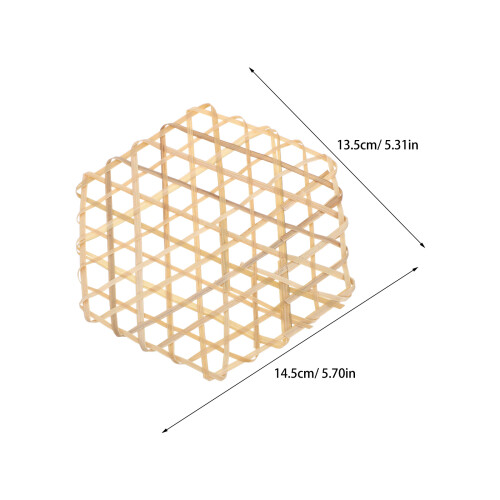10Pièces Poids Fermentation Bambou Beige Pour Maison 2