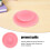 4Pièces Silicone Absorbants Antidérapants Rose Pour Assiettes Bébé 9