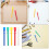 30Pcs Aplicadores De Plásticos Coloridos Para Artes E Reparos 7