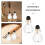 2Pcs Plastic Trumpet Practice Mutes Silver Lightweight and Durable 6