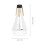 2Pcs Plastic Trumpet Practice Mutes Silver Lightweight and Durable 3