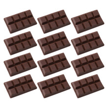 12 Pièces Blocs De Simulés Pour Décoration De Dessert Faux