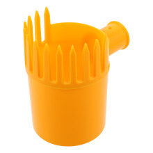 Ramasse-Fruits Orange Plastique, Tête Pour Jardin