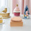 Wooden Music Box Base Light Brown DIY Rotating Platform for Crafts 3