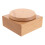 Wooden Music Box Base Light Brown DIY Rotating Platform for Crafts 7