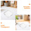 5Pcs Transparent Acrylic Scrapbooking Blocks Essential DIY Craft Tools 7