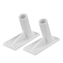 2Pcs Flagpole Mount Bracket For Balcony Wall Outdoor Heavy Duty